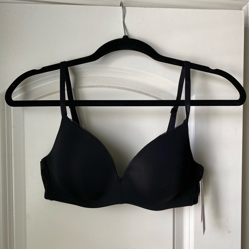 NWT Calvin Klein Black Bra